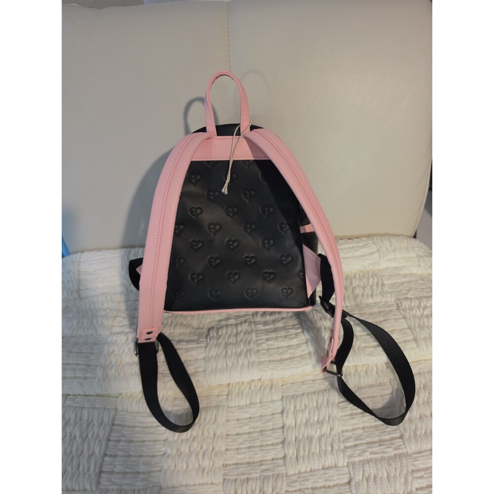 Loungefly BLACKPINK All-Over Print Heart Mini Backpack - Picture 2 of 6